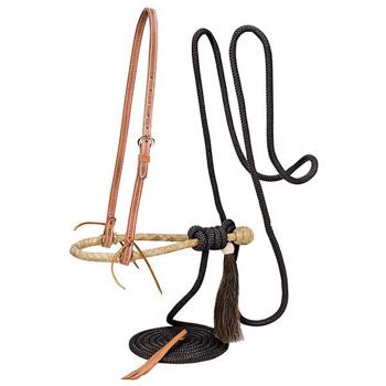 Weaver | Bosal/Mecate Sæt - Black Mecate